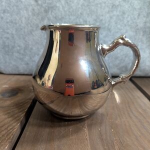 Antique Silver Earthenware Pitcher